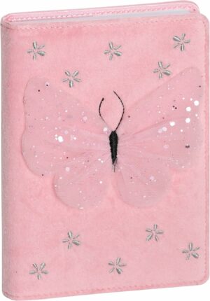 Agenda journalier papillon rose Exacompta